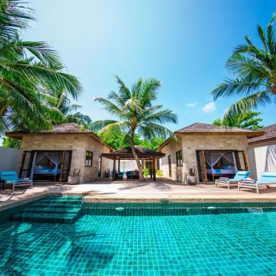 vilka hotela Kuredu, Maldivy