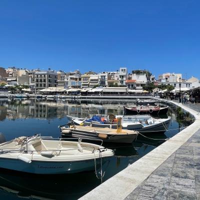 Jazero Voulismeni v Agios Nicolaos.