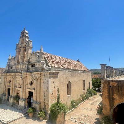 Kláštor a kostol Arkadi.
