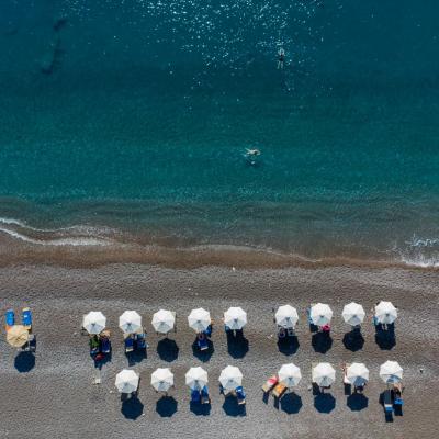 Pláž hotela Gennadi Seaside Resort, Rodos