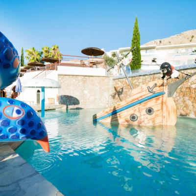 detský bazén hotela Porto Angeli, Rodos