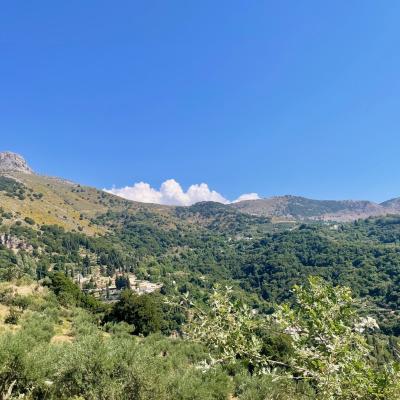 Lasithi a zelné kopce na Kréte.