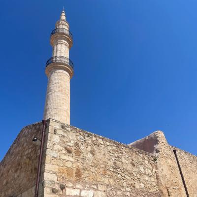 Minaret v Rethymne.