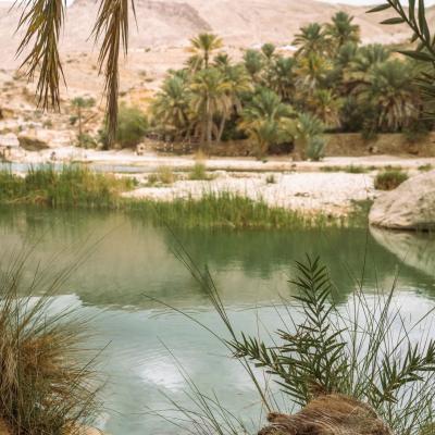 Prírodný bazén Wadi Bani Khalid, Muscat,