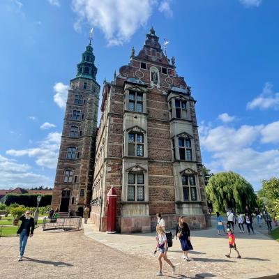 Exteriér zámku Rosenborg.