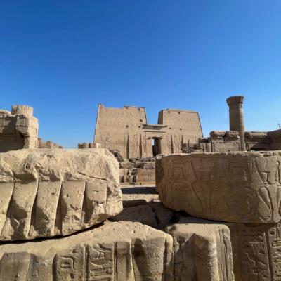 Chrám v Edfu.