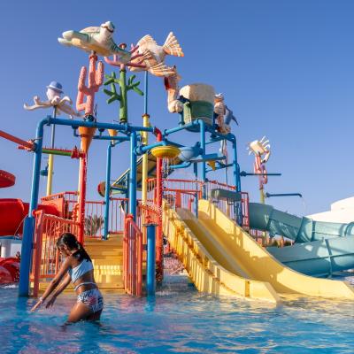Hotelový akvapark.