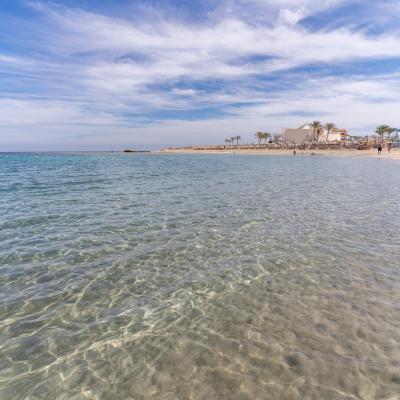 Pláž v Marsa Alam.