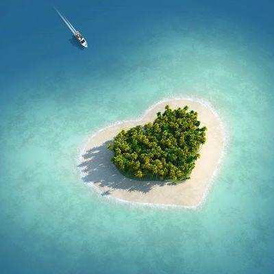 Ostrovy v tvare srdca