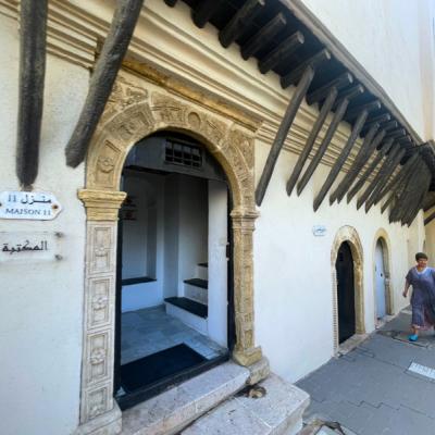 Exteriér v pevnosti Bastion 23 v Alžíri.