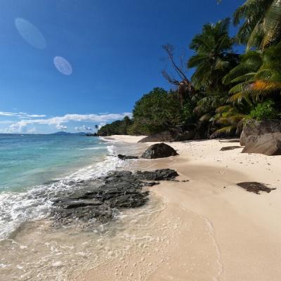 pláž Hilton Labriz Seychelles Resort and Spa*****