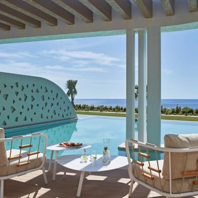 suita s privat pool v hoteli Mayia, Rodos