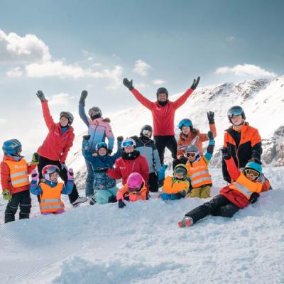 Planet Fun na lyžiach.Turracher Höhe. Rakúsko