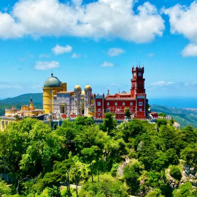 Farebný palác v Sintre.