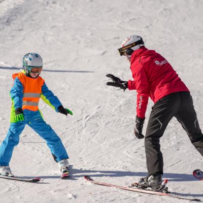 Planet Fun na lyžiach.Turracher Höhe. Rakúsko