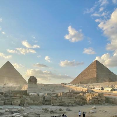 Pyramídy v Gíze.