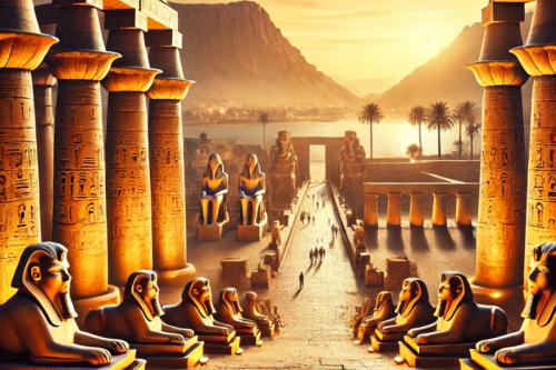 Egypt podľa umelej inteligencie