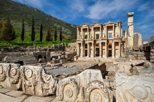 Zrúcaniny mesta Efez. Turecko