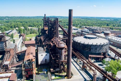 Ostrava - oceľ a uhlie