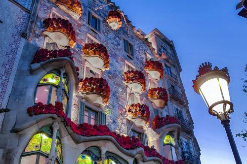 Casa Batllo v Barcelone.