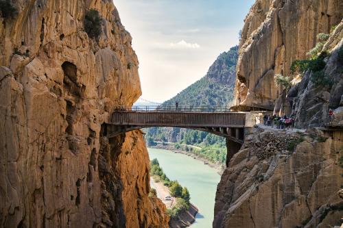 Caminito del Rey kaňon.