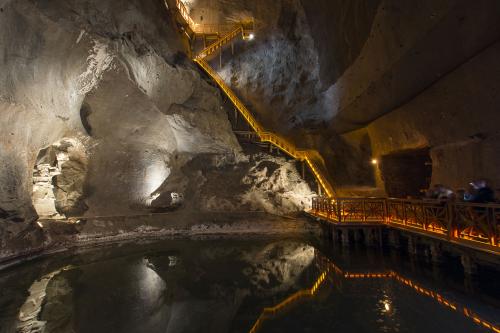 Wieliczka jazero solna bana