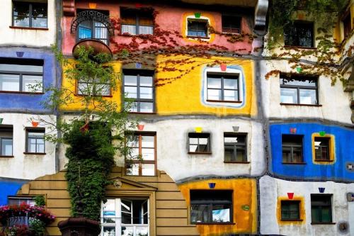 Hundertwasserov dom, Viedeň