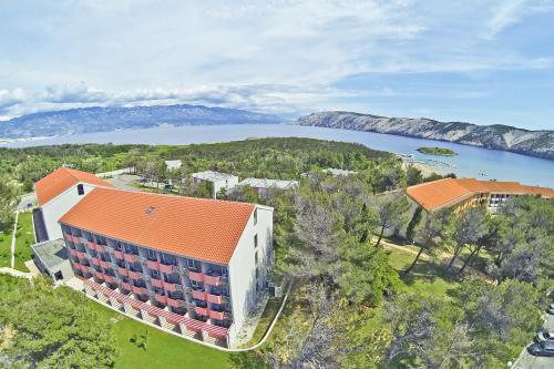 Hotel Lopar - letecký pohľad