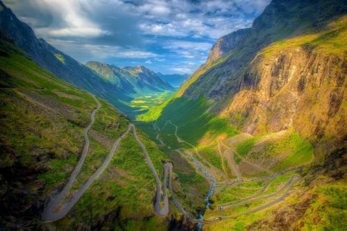 Krásna príroda Nórska