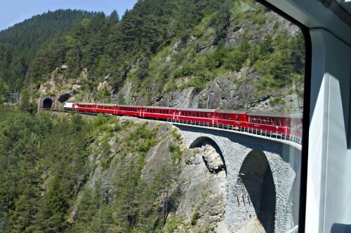 Glacier Express, Švajčiarsko
