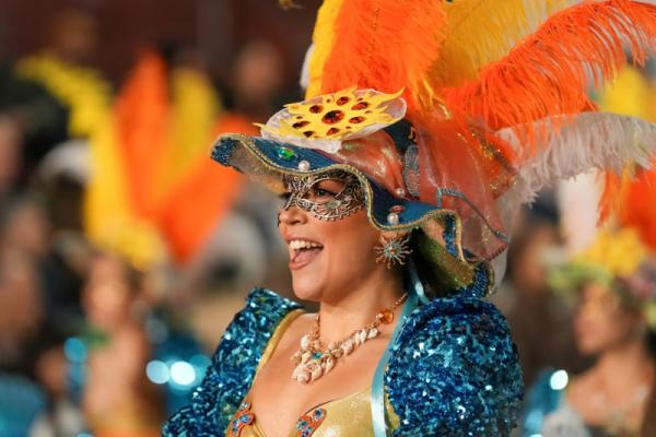 Februárový karneval na Madeire