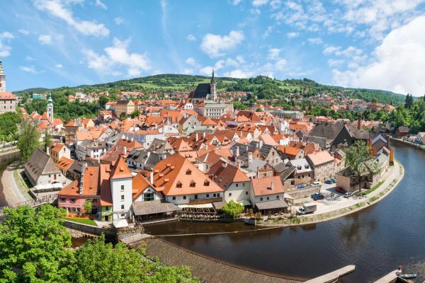 Južné Čechy - najkrajšie poklady - pohľad na mesto