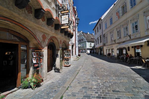 Južné Čechy - najkrajšie poklady - ulice mesta