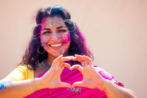 Farebná India - Holi festival farieb