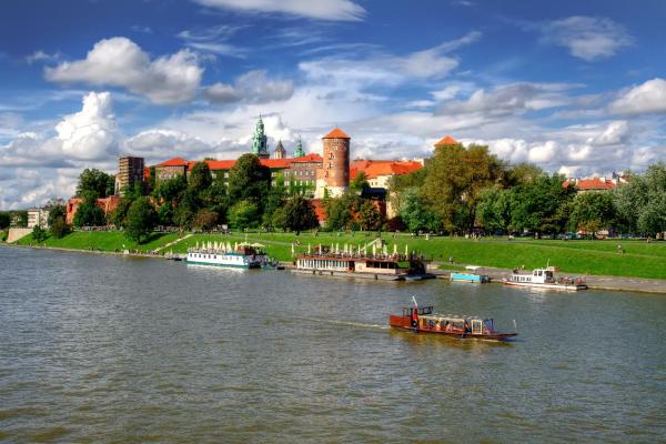 Krakow Krakov zámok wawel