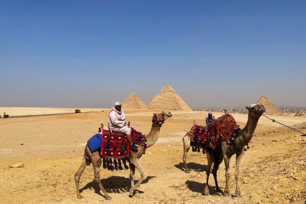 Pyramídy v Gíze.