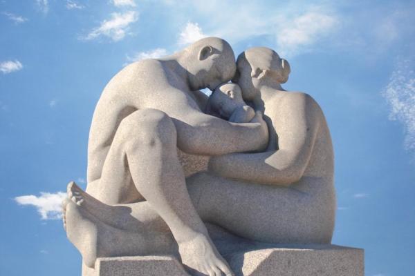 Sochy vo Vigeland parku