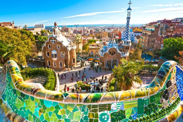 Parc Güell, Barcelona, poznávací zájazd, Španielsko