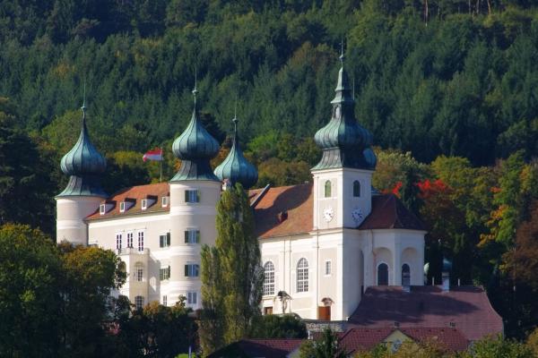 Hrad v meste Artstetten