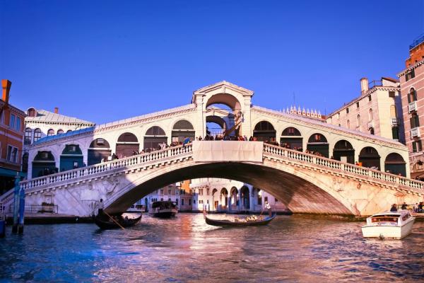 Víkend v Benátkach a okolí - mosty nad kanálmi