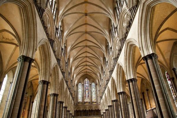 Vnútro vo Westminster Abbey