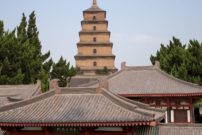 Pagoda Veľkej divokej husi, Čína