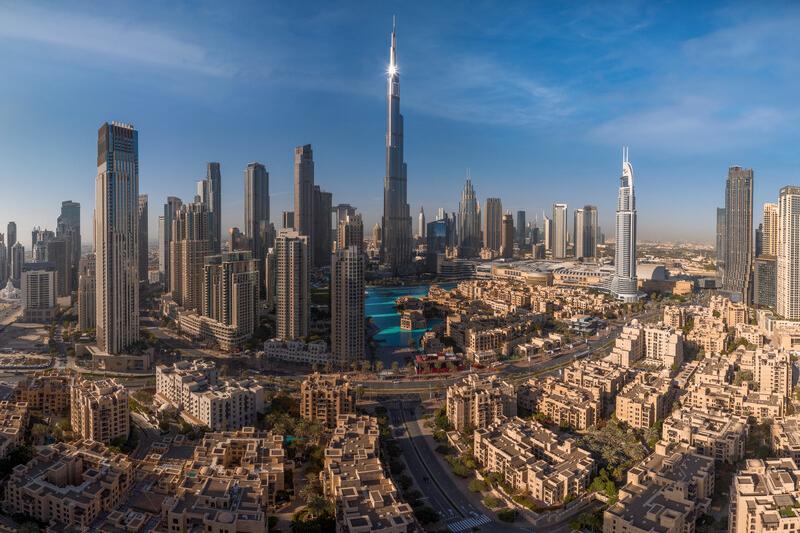 Burj Khalifa. Dubaj