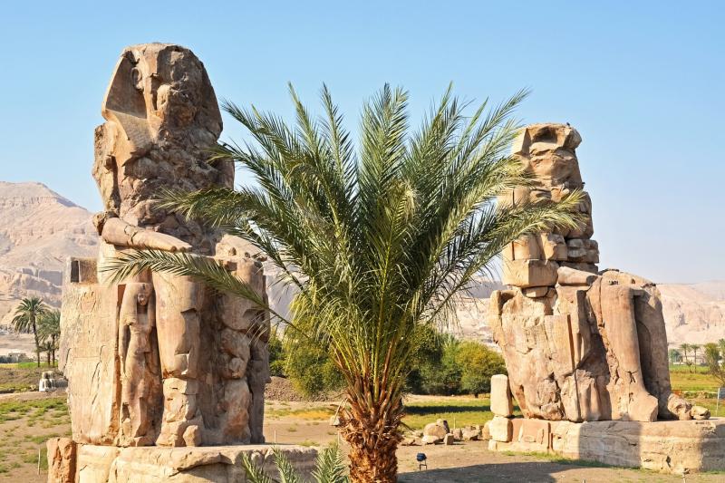 Memnonove kolosy, Egypt