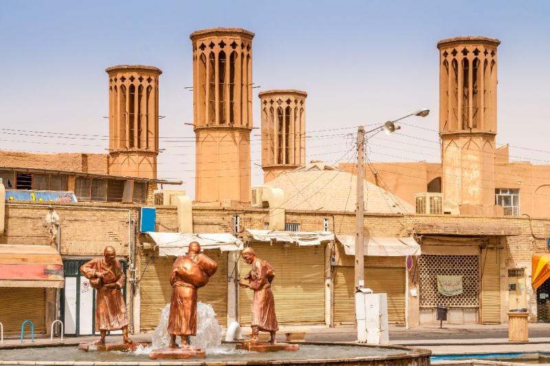 Mesto Yazd, Irán