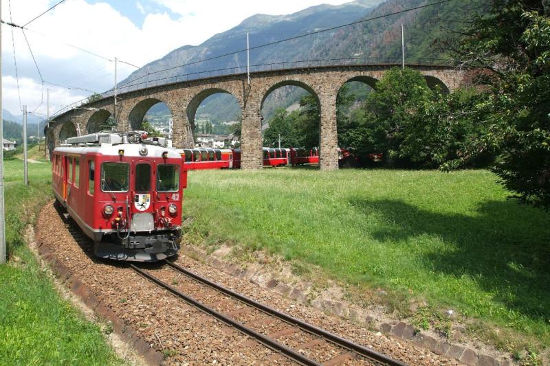 Glacier Express, Švajčiarsko