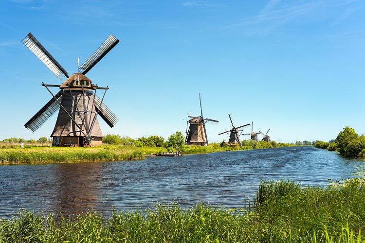 Kinderdijk, Holandsko