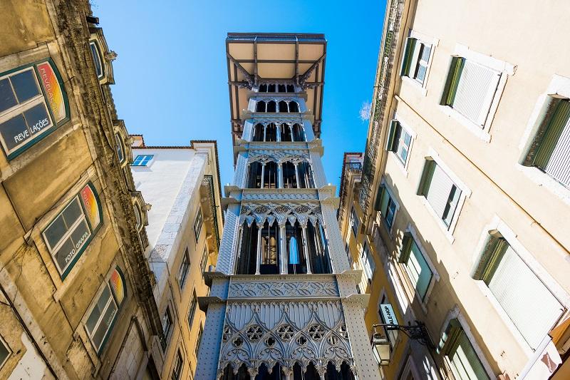 Elevador de Santa Justa, Portugalsko