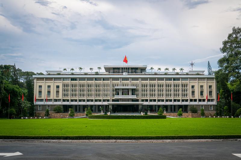 Palác Zjednotenia – symbol Saigonskej vlády, Vietnam