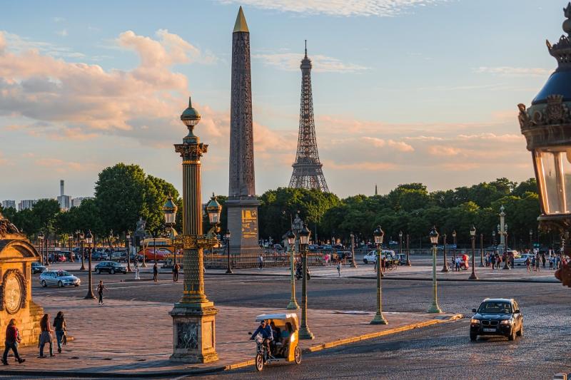 Place de la Concorde v Paríži.
